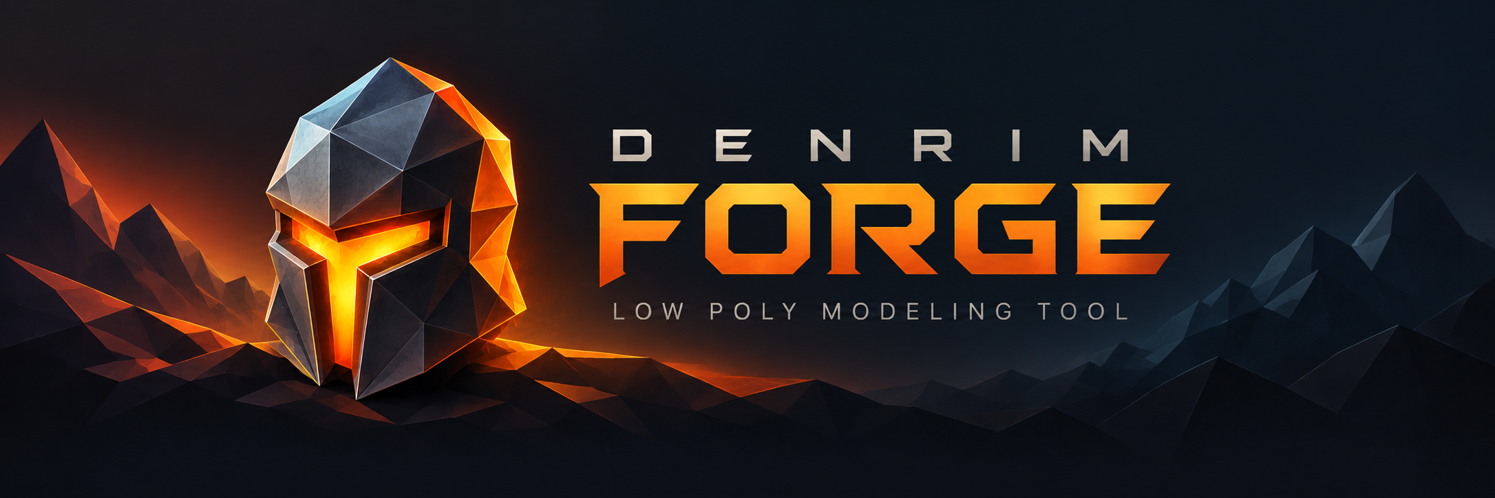 Denrim: Forge — Low Poly Modeling Tool